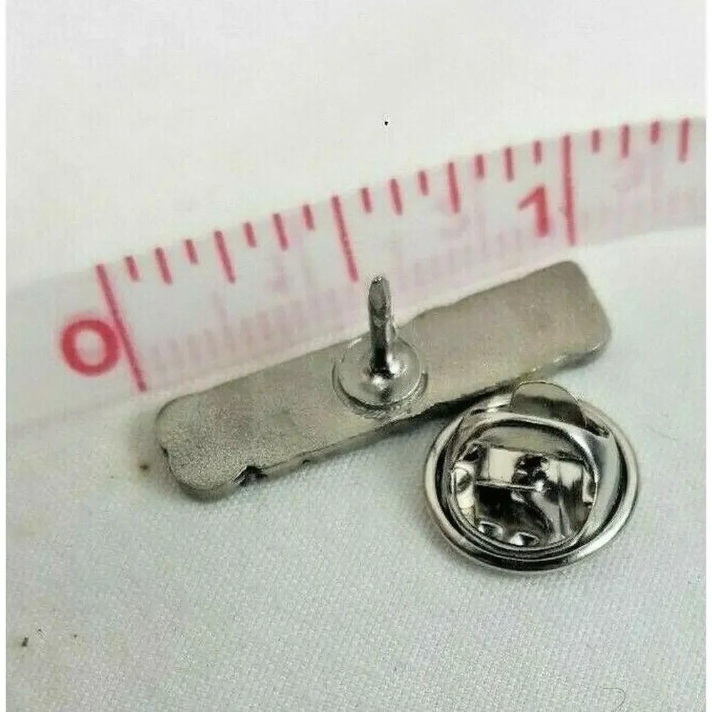 Samsung Galaxy Lapel Tack Pin Silver Glitter Blue New Advertising Collectable